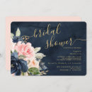 Search for blush and navy invitations Floral