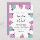 Search for ornament wedding invitations Purple