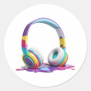 Search for headphone stickers Music