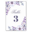 Search for wedding table cards Botanical