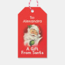 Search for vintage santa gift tags Kids