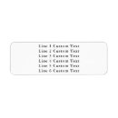 Search for supply return address labels Simple