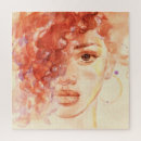 Search for fashion illustration puzzles Watercolor