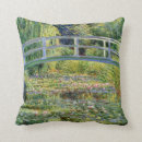 Search for monet cushions Water lily pond