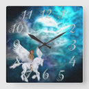 Search for fantasy clocks Unicorn