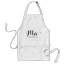 Search for future bride aprons Mrs