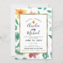 Search for hibiscus invitations Modern