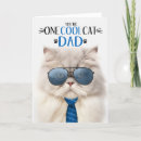 Search for cat fathers day cards From the cat