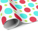 Search for red and green polka dots wrapping paper Cute