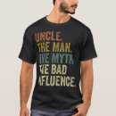 Search for bad uncle tshirts Myth