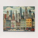 Search for street art puzzles City