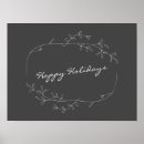 Search for holiday posters Minimalist