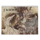 Search for fantasy fairy calendars Vintage