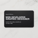 Search for pixels business cards Black