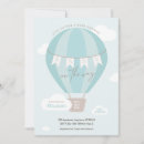 Search for hot air balloon baby shower invitations Boho