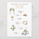 Search for timeline wedding programmes Elegant