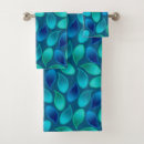 Search for peacock green bath towels Pattern