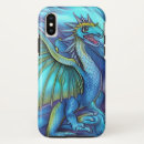 Search for dragons iphone cases Blue