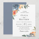 Search for steel blue wedding invitations Floral