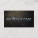 Search for auditor business cards Financial