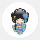 Search for kimono girl stickers Geisha