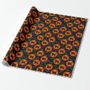 Search for trick or treat wrapping paper Orange