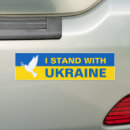 Search for war is peace bumper stickers I stand with ukraine