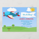 Search for airplane birth announcement cards For kids