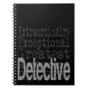 Search for detective notebooks Police