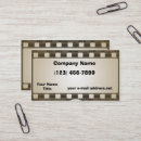 Search for film editor business cards Simple