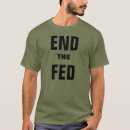 Search for federal reserve tshirts End the fed