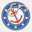 Search for red anchor stickers Ship