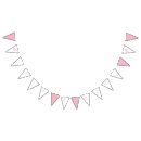 Search for its a girl bunting flags Pink