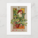 Search for the stars postcards Christmas tree