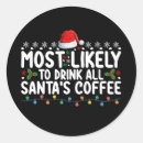 Search for christmas coffee stickers Merry