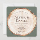 Search for wood grain wedding invitations Rustic