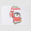 Search for penguin tissue paper Xmas