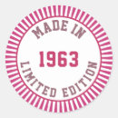 Search for birth year stickers Born