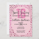 Search for confetti sweet 16 invitations Elegant