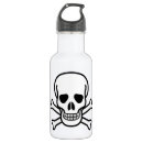Search for crossbones water bottles Skull and crossbones