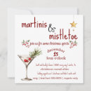 Search for martinis and mistletoe Red