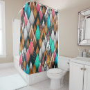 Search for teal and brown bathroom accessories Pattern