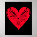 Search for happy valentines day posters Red