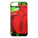 Search for red tulips iphone cases Green