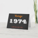 Search for 1974 birthday cards Retro