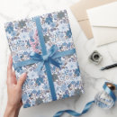 Search for blue floral wrapping paper Garden