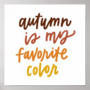 Search for favourite colour posters Fall