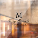 Search for cleaning business window decals Black