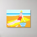 Search for bright canvas prints Beach