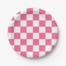 Search for pink gingham plates Check
